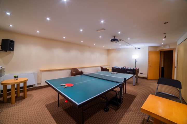 La sala giochi
